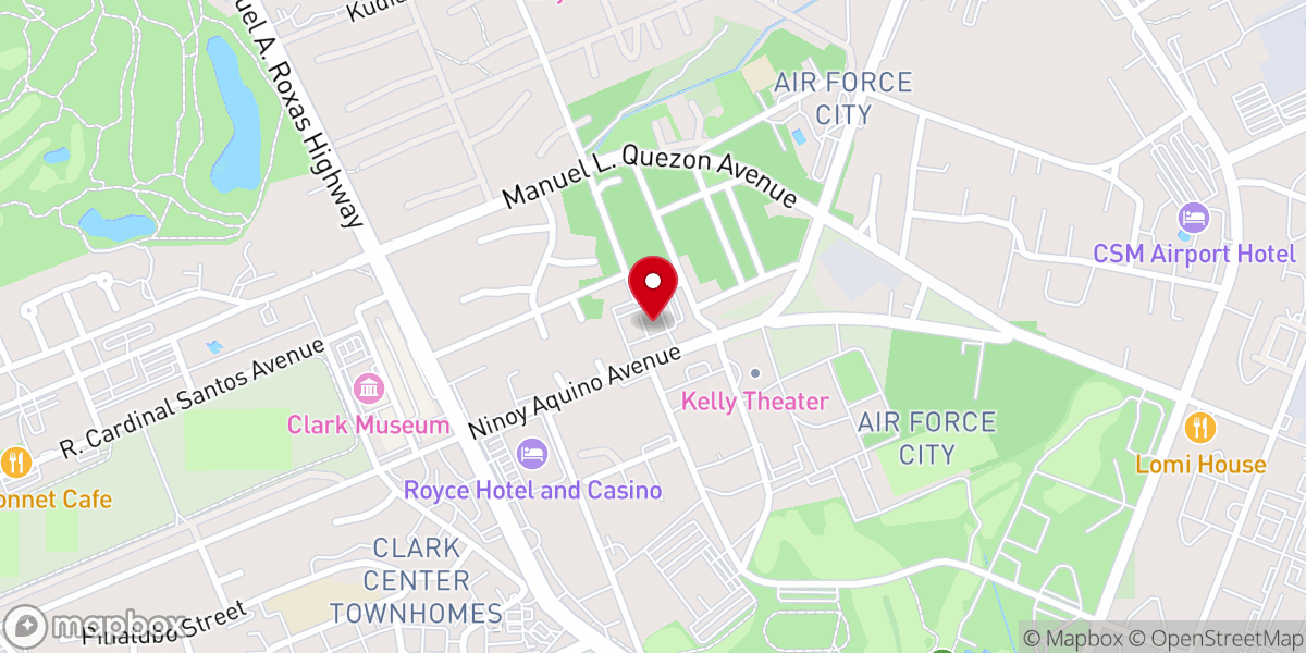Map showing location of Our Lady of Remedies Church (Chapel 1)