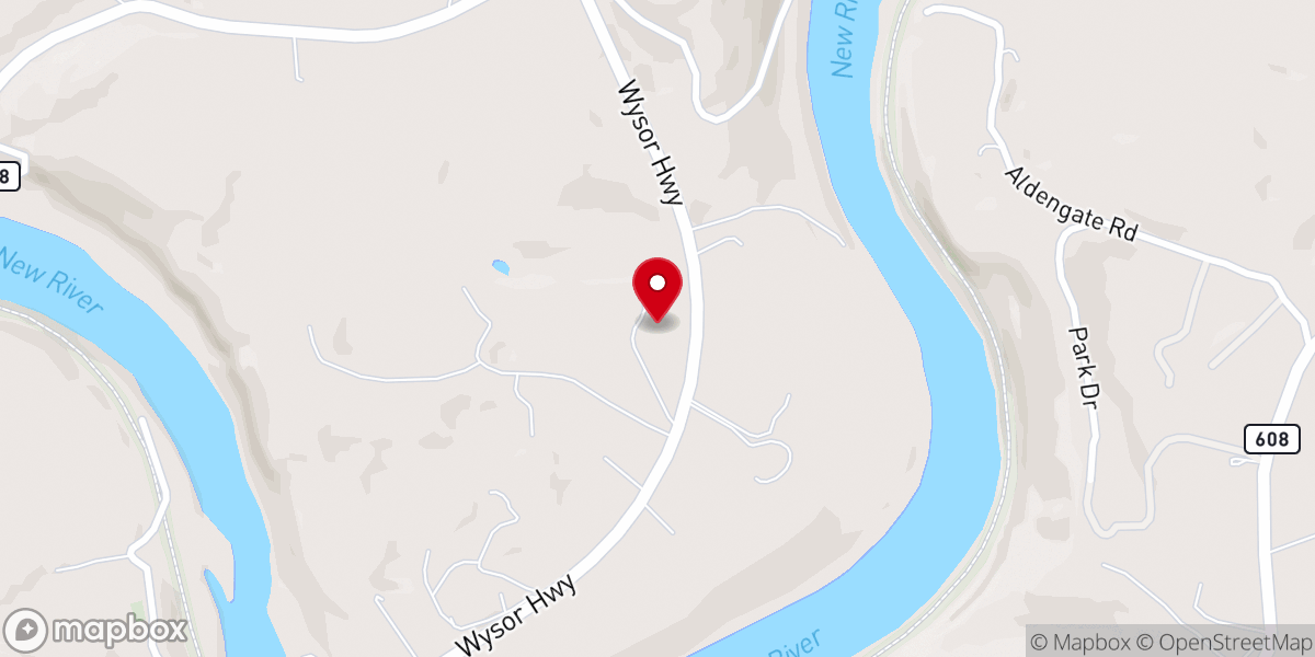Map showing location of Riverview Church of God - Food Distribution Center