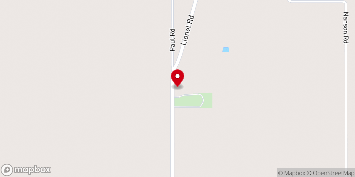 Map showing location of St. Anne Catholic Church