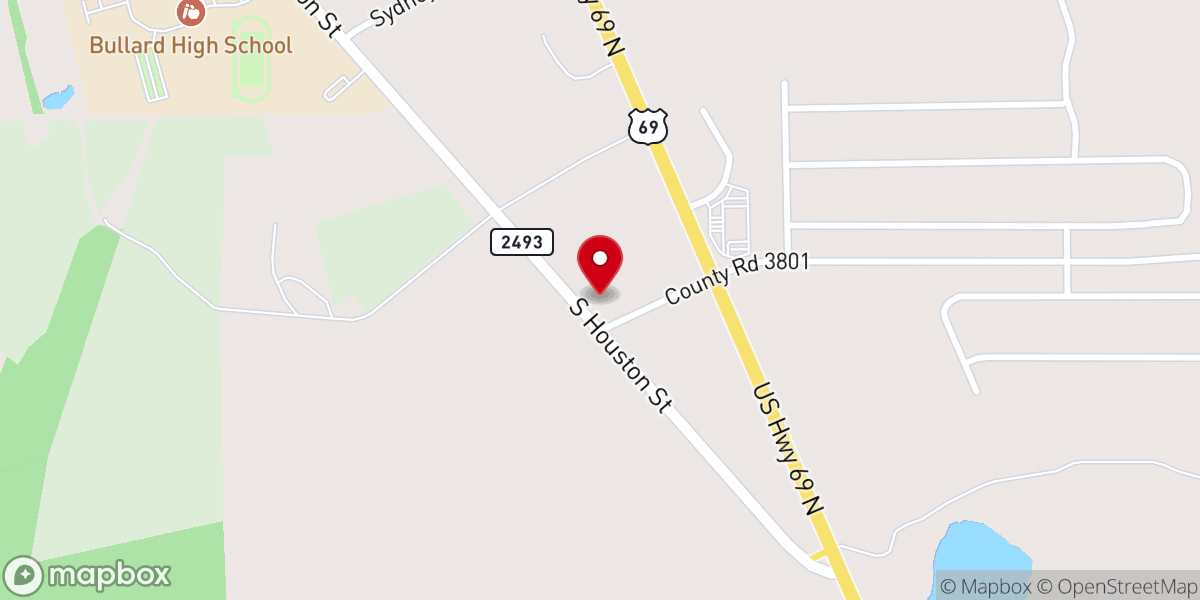 Map showing location of Hidden Gardens Nursery & Tea