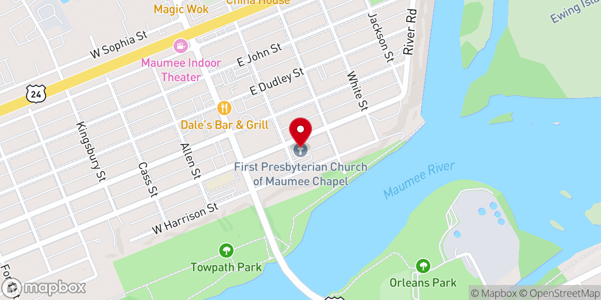 Map showing location of Search-lite Community Church