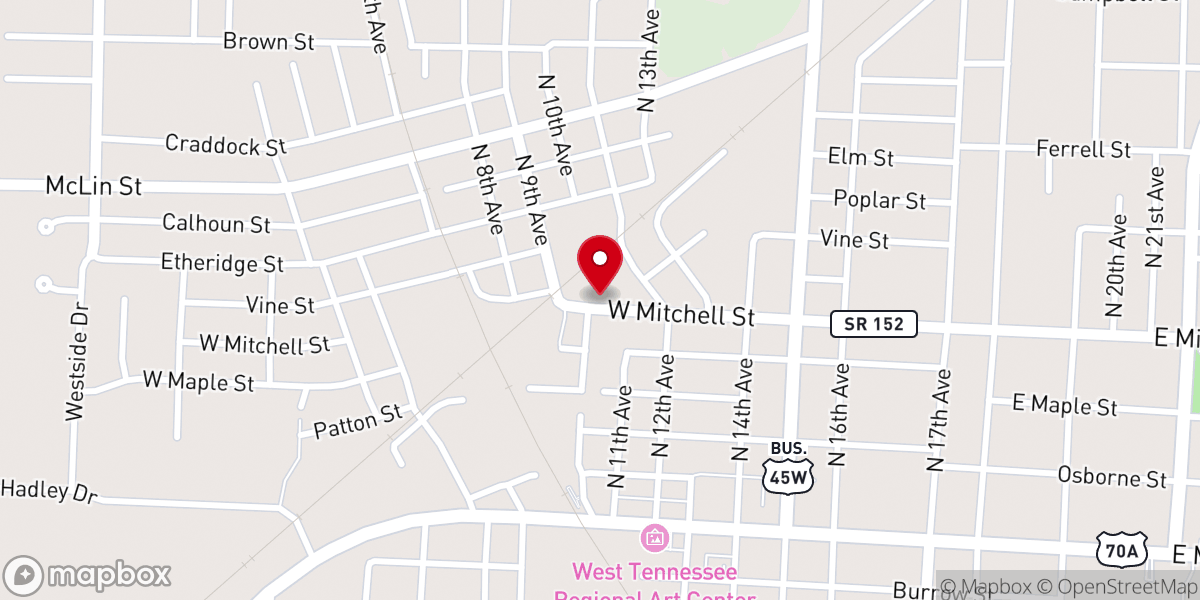 Map showing location of Dominion Christian Ministry