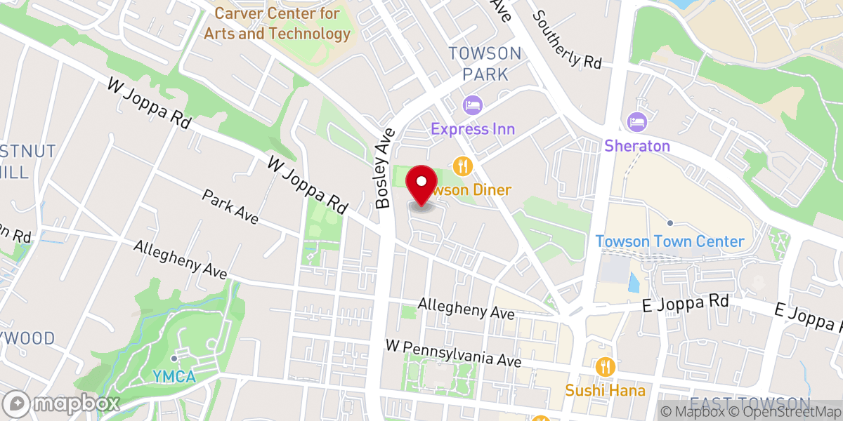 Map showing location of Immaculate Conception Church