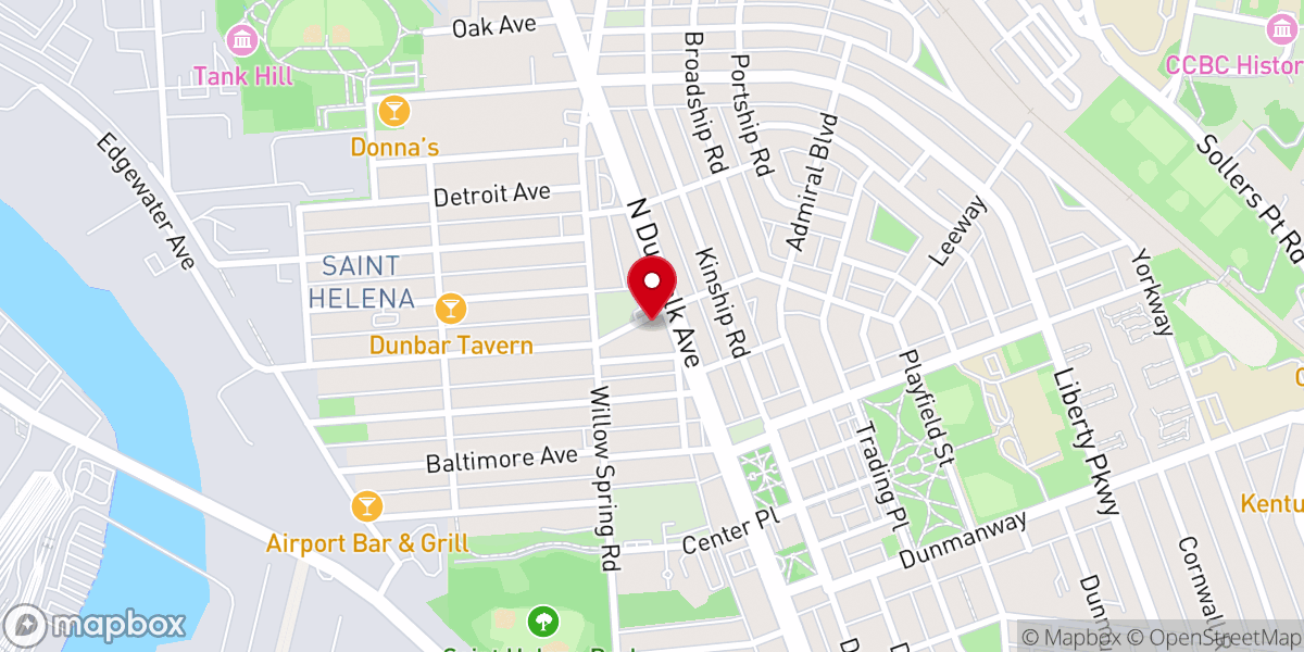 Map showing location of Ministerio Cristiano Salem,Baltimore,MD