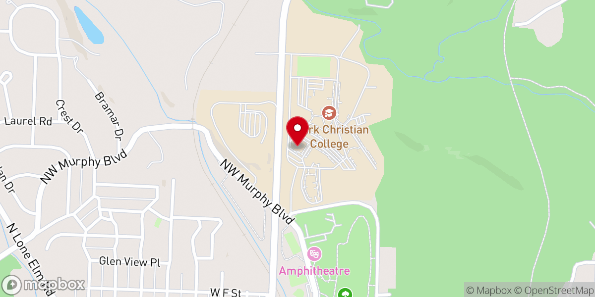 Map showing location of Chapel