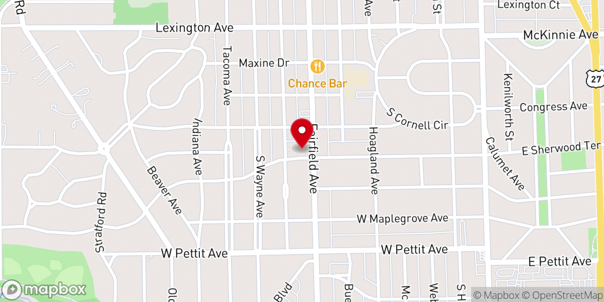 Map showing location of Ryder Hall - SJB basement
