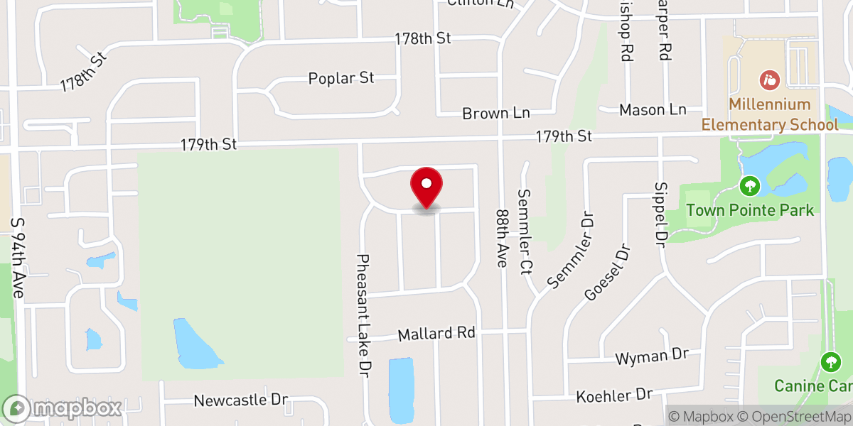 Map showing location of Anointed Word International Minitries Inc