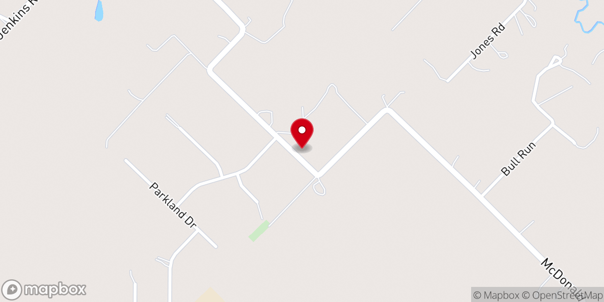 Map showing location of New Life Fellowship Church