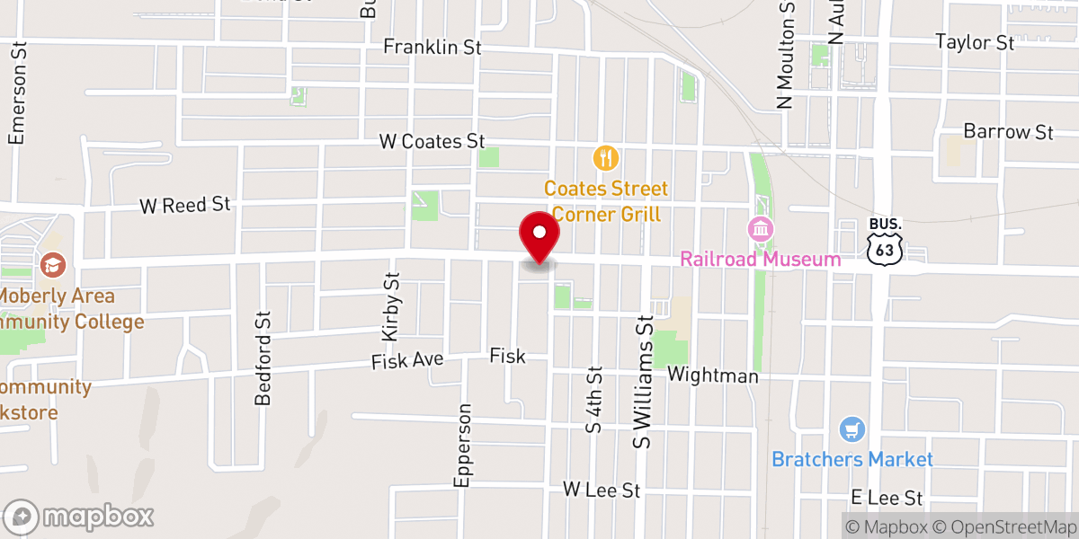 Map showing location of Christos Center