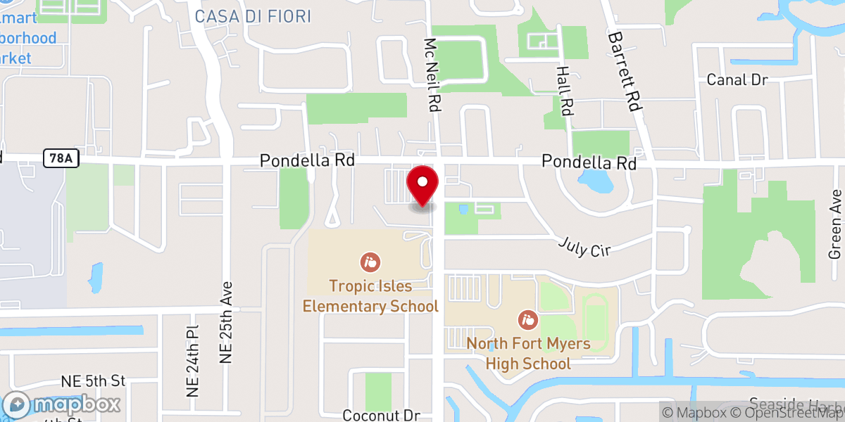 Map showing location of Iglesia Cristiana Vasos De Honra