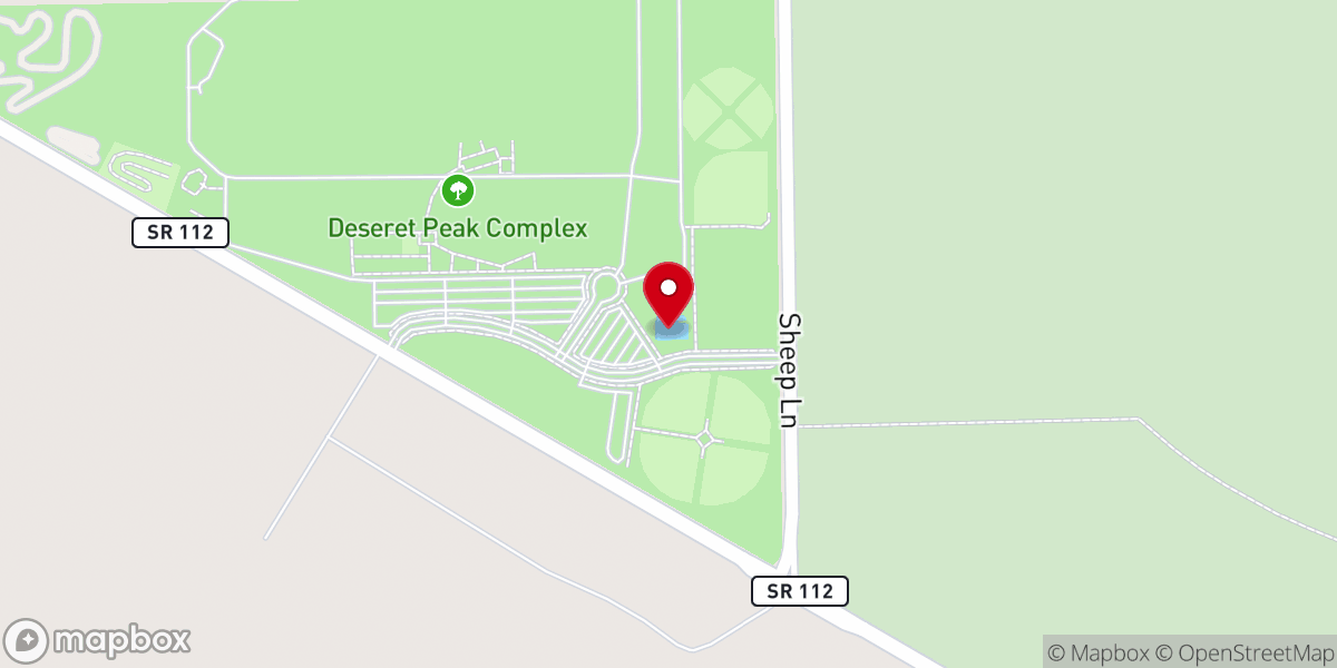 Map showing location of Grantsville Mobile Pantry - Food Distribution Center