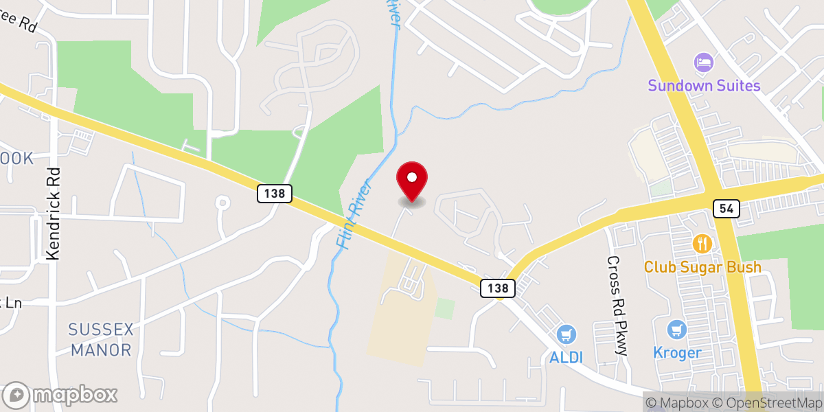 Map showing location of The Redeemed Christian Church of God House of Praise