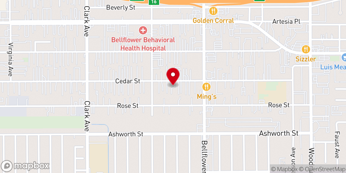 Map showing location of Salvation Army
