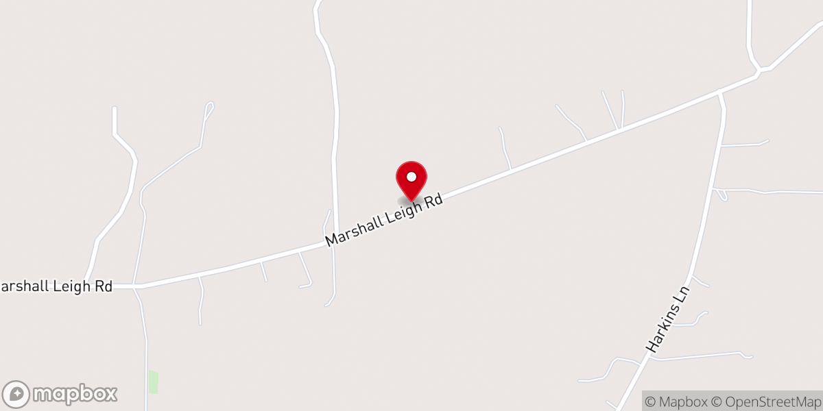 Map showing location of James Chapel