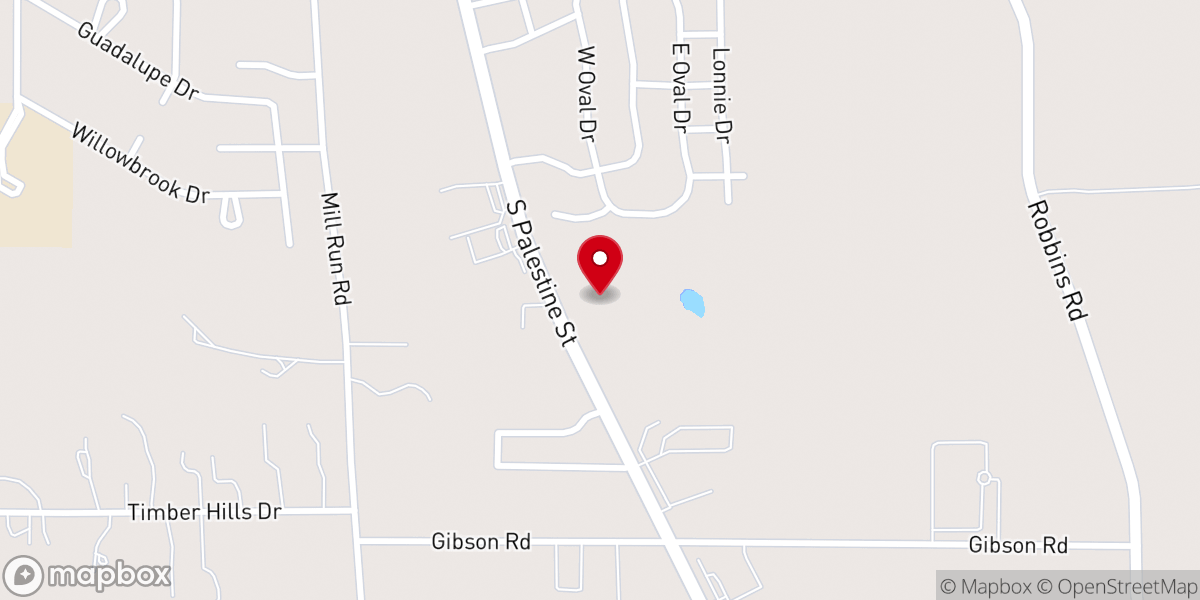 Map showing location of Landmark Missionary Baptist