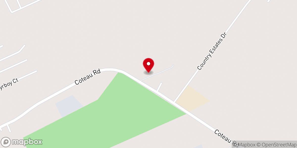 Map showing location of Cross Church Houma