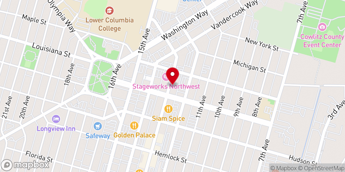 Map showing location of New Hope City Church