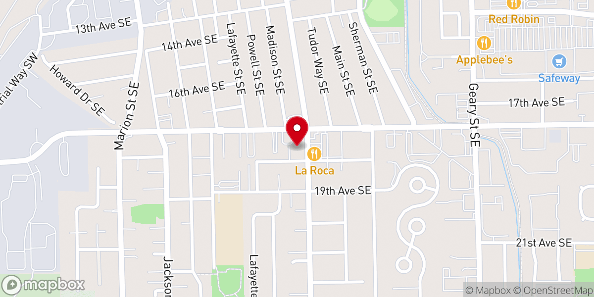 Map showing location of St Alban's Episcopal Church