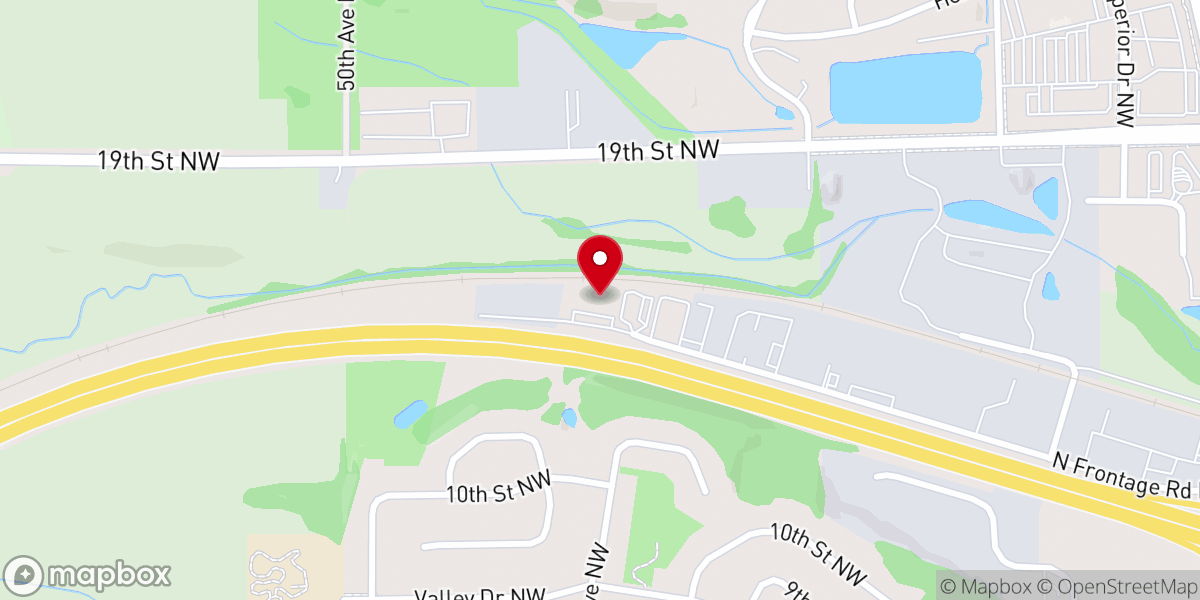 Map showing location of High Point Church