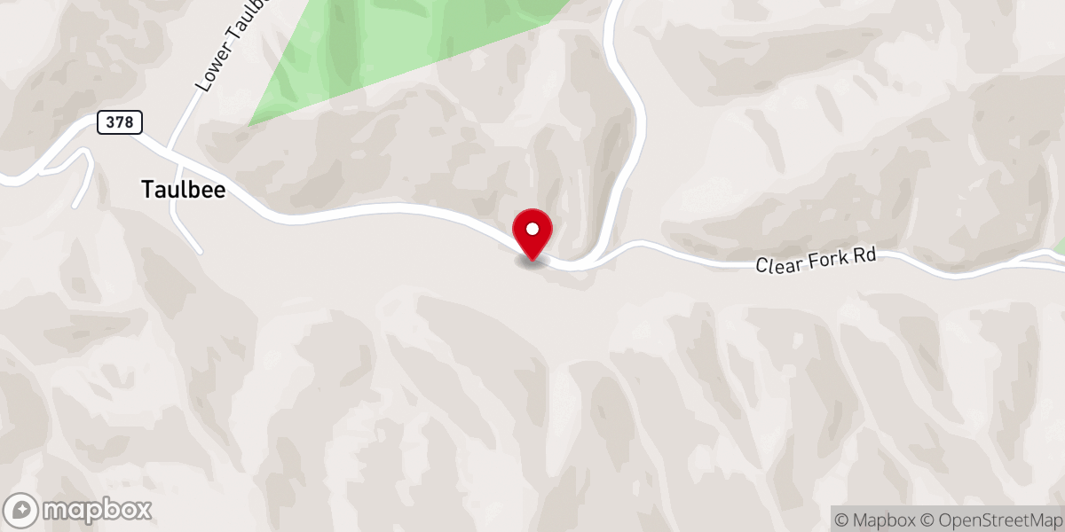 Map showing location of Calvary Christian Church - Clear Fork Campus