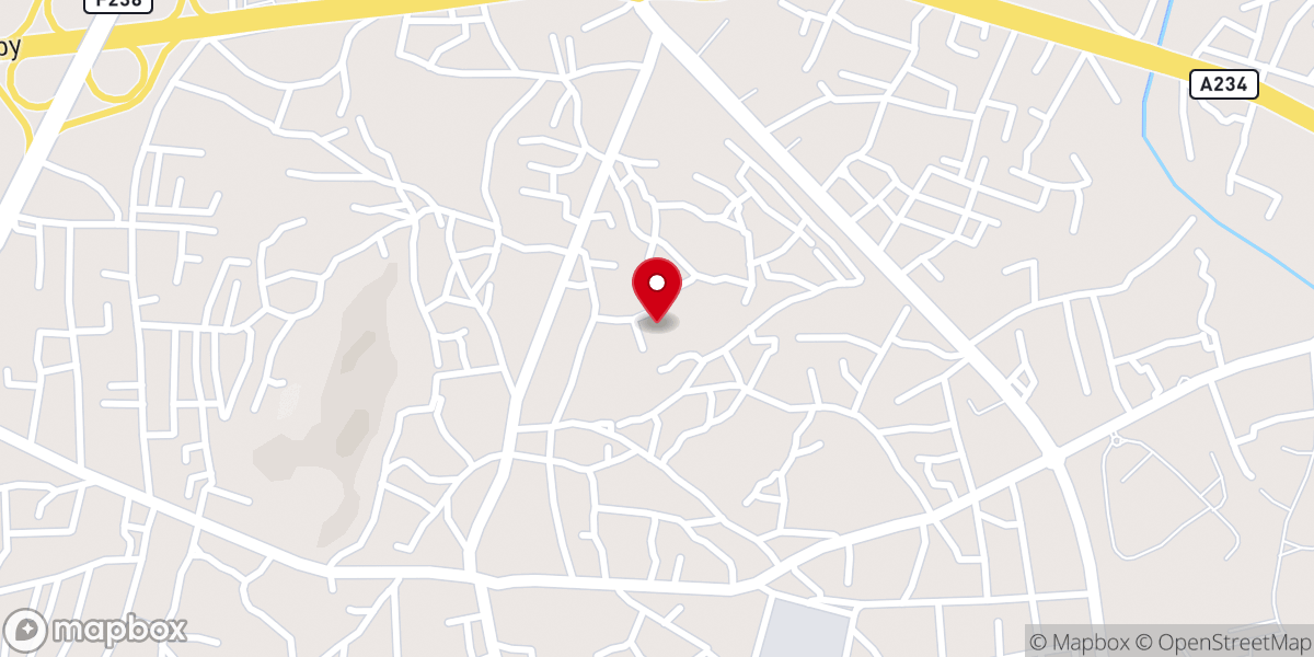 Map showing location of Mountain of Redemption and Word of Life Ministry AKA Prayer Camp