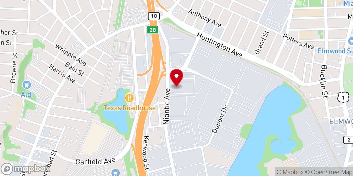 Map showing location of New Dimension Apostolic Center