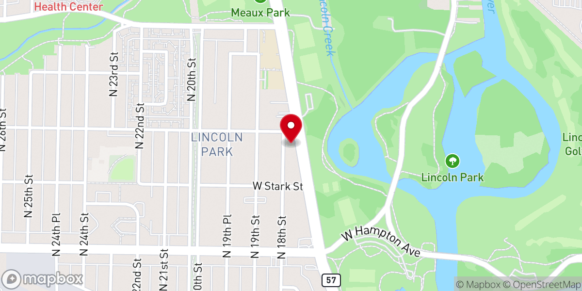 Map showing location of Holy Temple Firstborn Missionary Baptist Church
