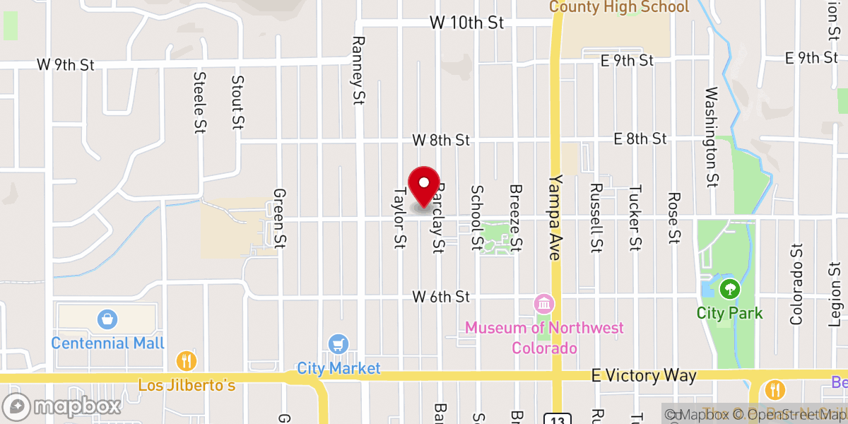 Map showing location of The prodigal sons a ministry of grace