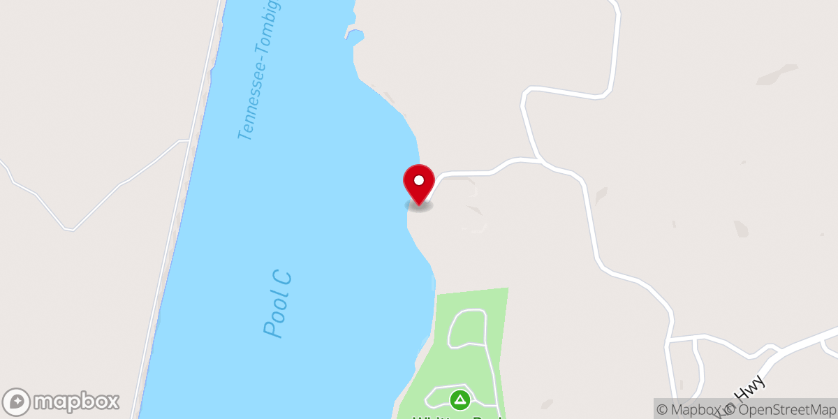 Map showing location of Guy's Place On Water Dining