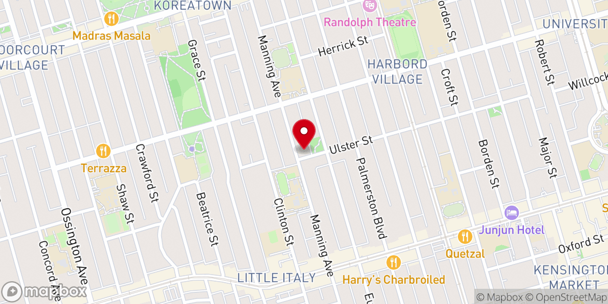 Map showing location of Church of St. Mary Magdalene