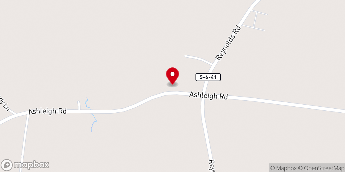 Map showing location of Living Waters Church