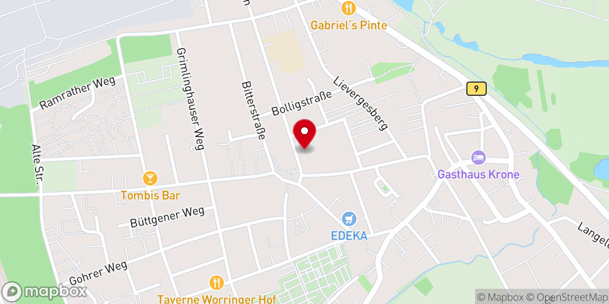 Map showing location of Christliche russisch-deutschsprachige Gemeinde "Evangelium"