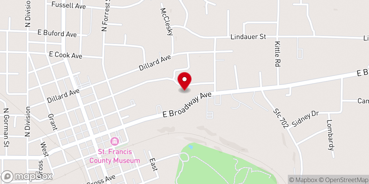 Map showing location of Broadway Cinema