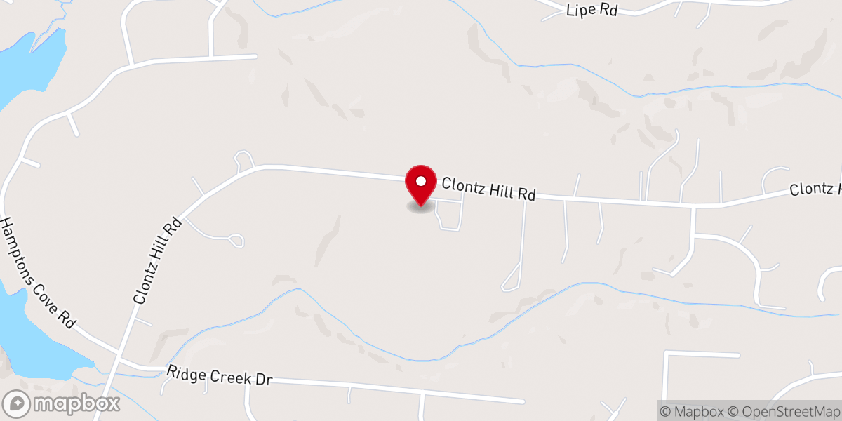 Map showing location of Watermark Church