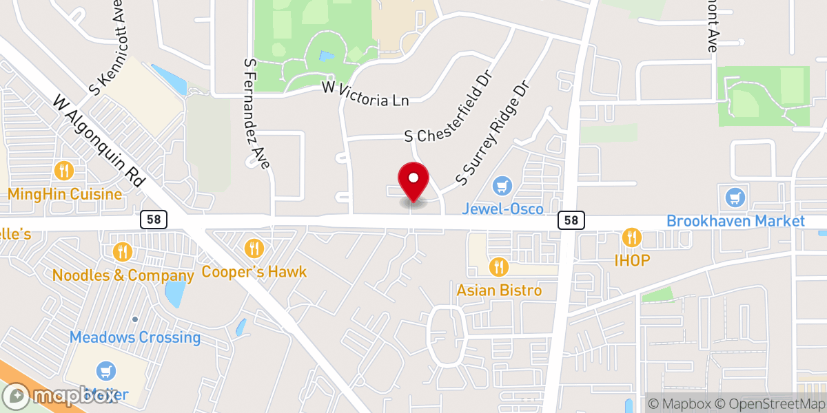 Map showing location of Church of the Incarnation - United Methodist