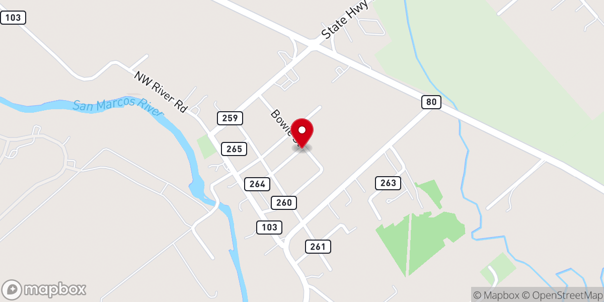 Map showing location of Martindale United Methodist Church