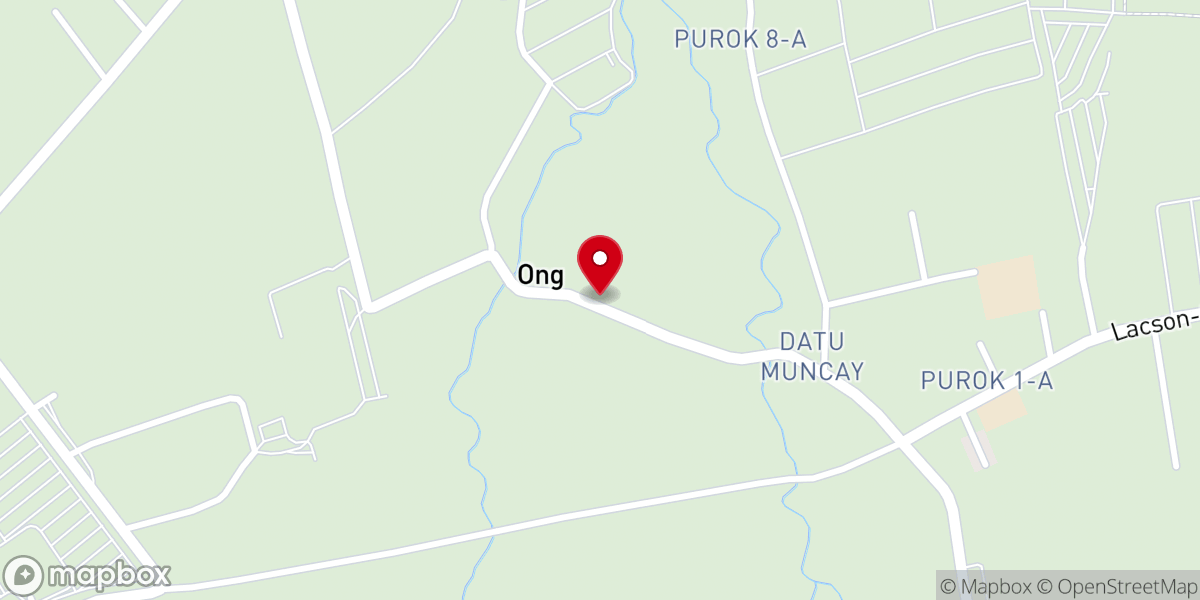 Map showing location of United Pentecostal Church of Gumalang