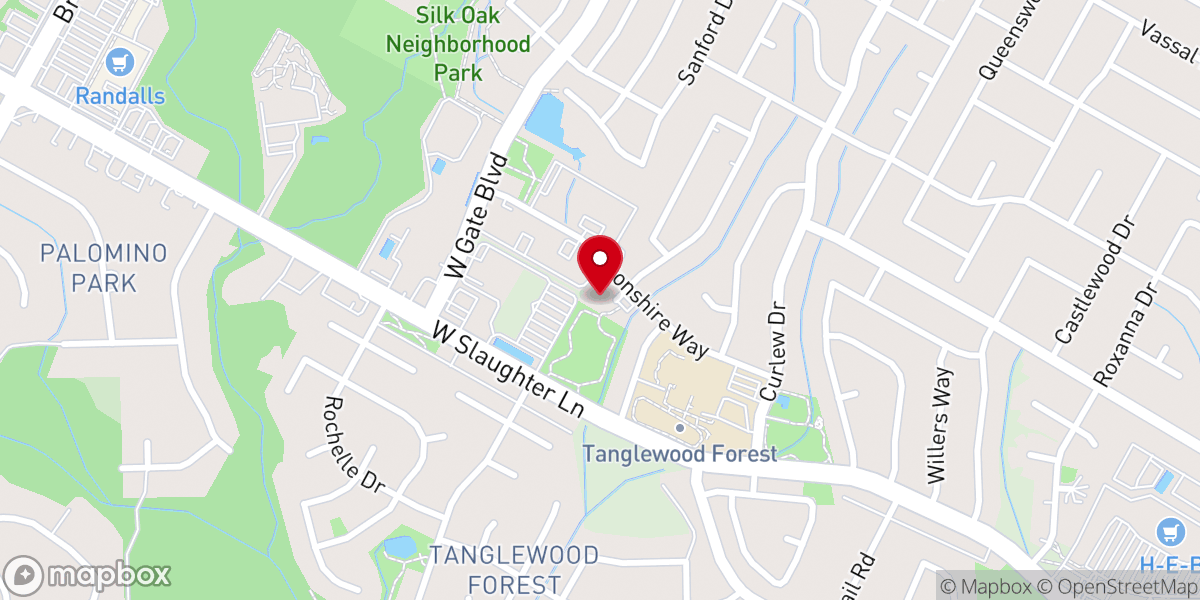 Map showing location of Risen Savior Lutheran