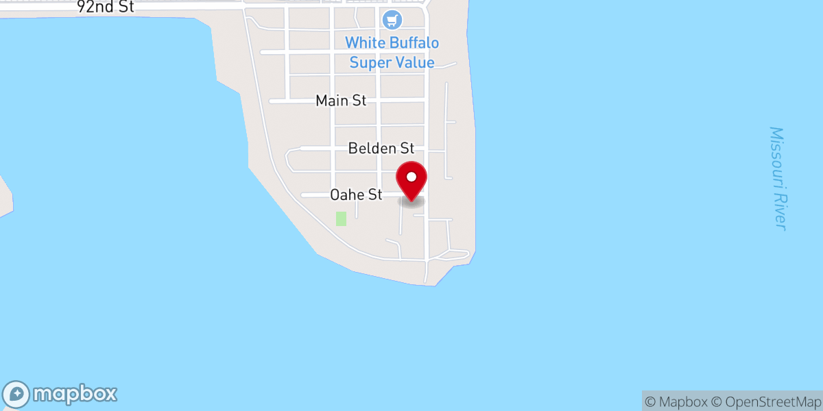 Map showing location of St Luke's Episcopal Church