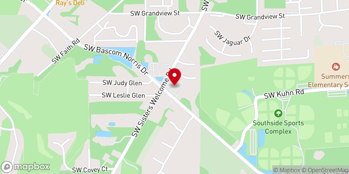 Map showing location of The Church of Jesus Christ of Latter-day Saints