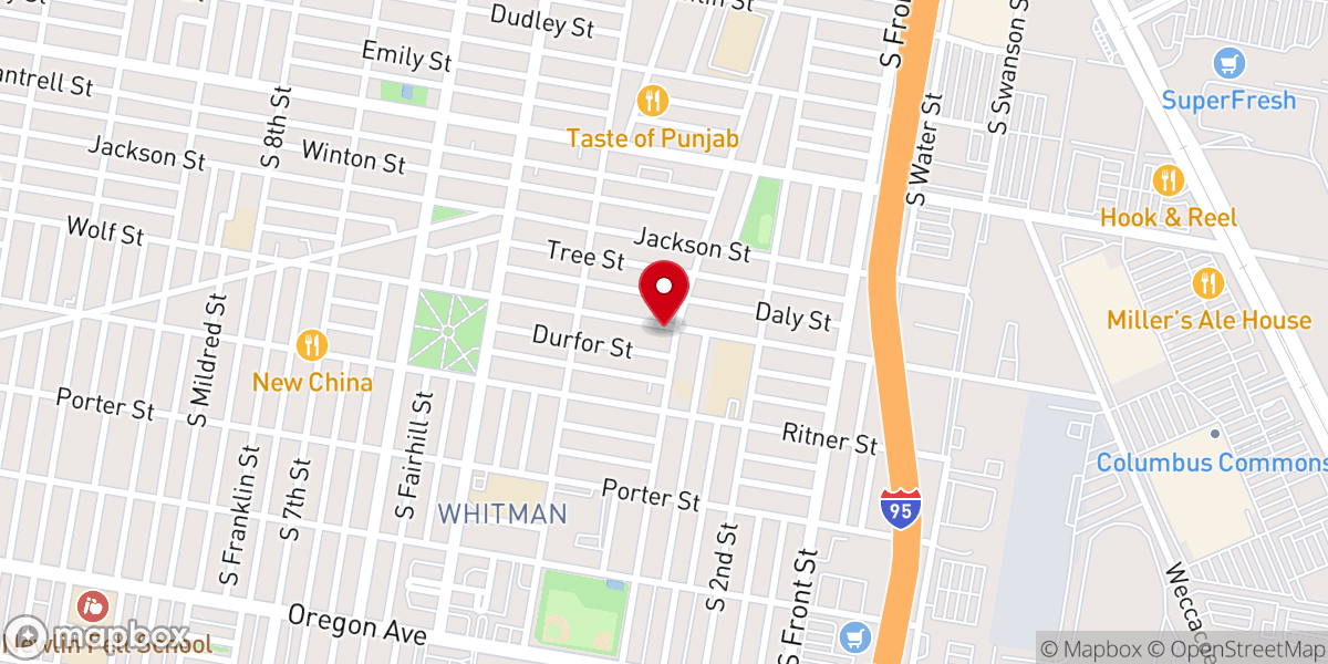 Map showing location of Glesia Pentecostal Sube Aca