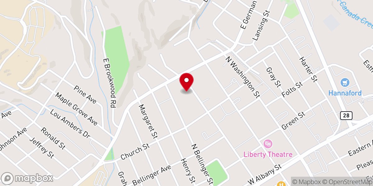 Map showing location of The Salvation Army of Herkimer, NY