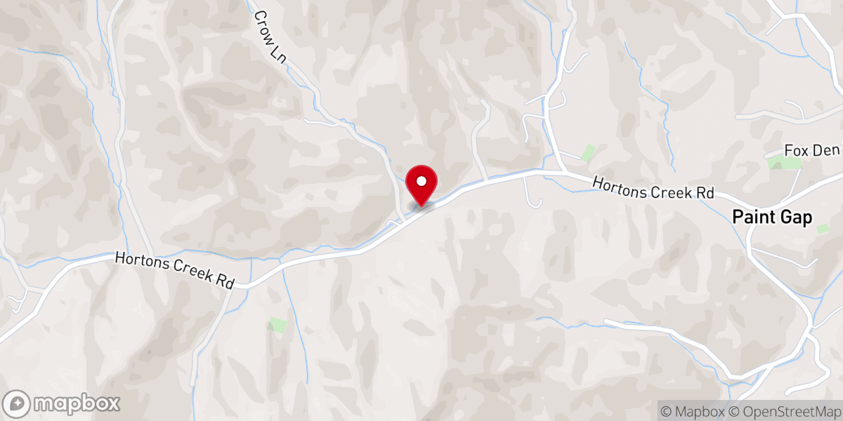 Map showing location of Amethyst Falls Weddings
