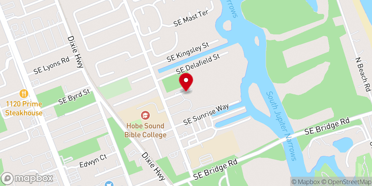 Map showing location of FEA Ministries
