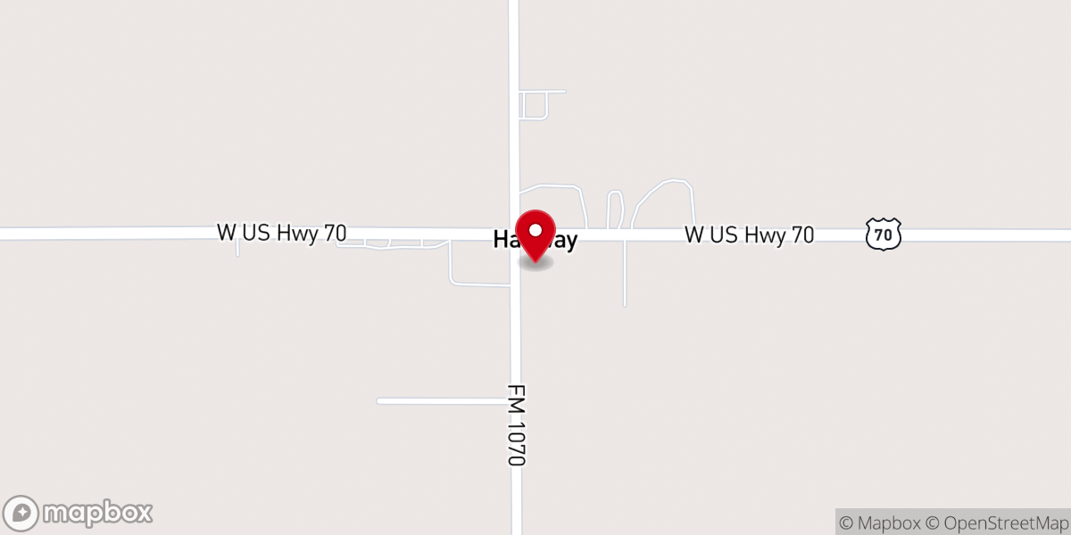 Map showing location of Plainview Mennonite Church
