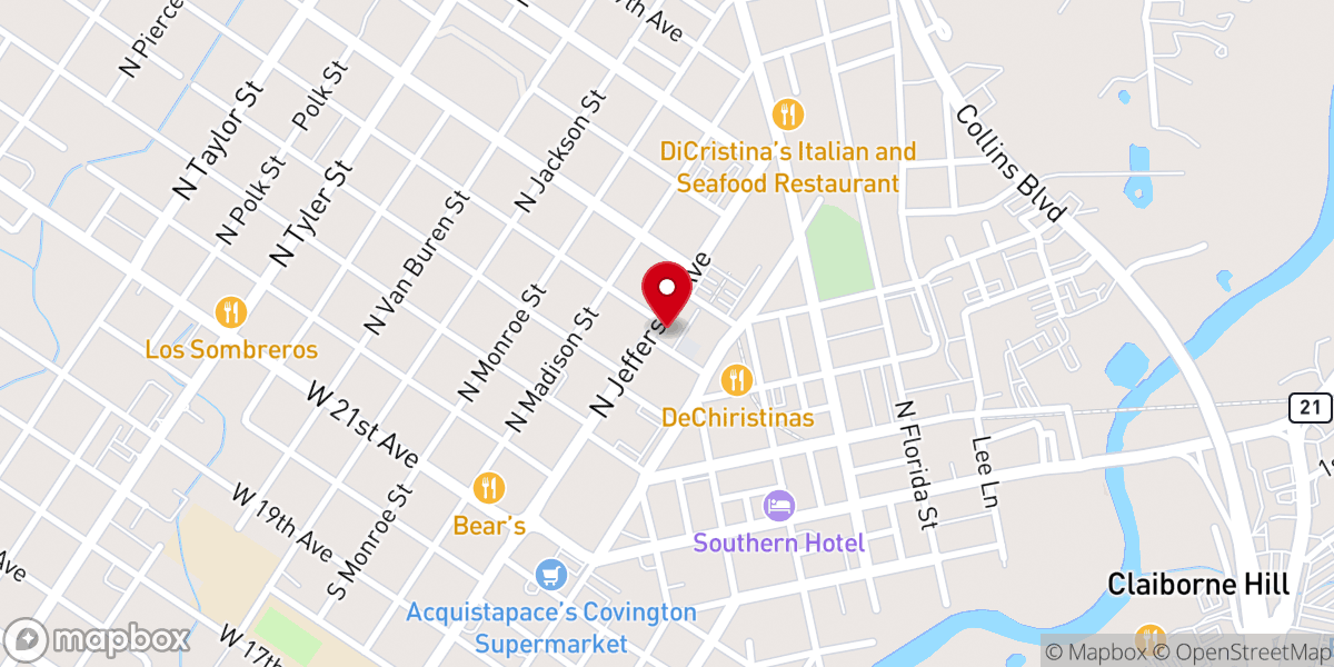 Map showing location of No Heart Left Behind