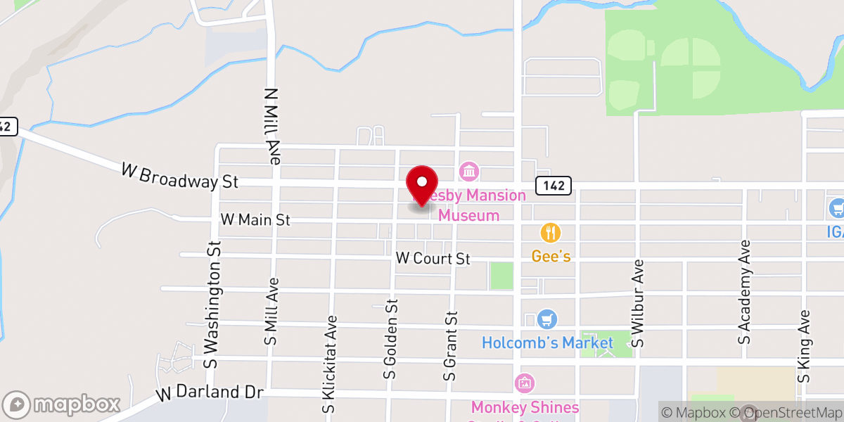 Map showing location of SS. Joachim and Anna Mission Fellowship Hall