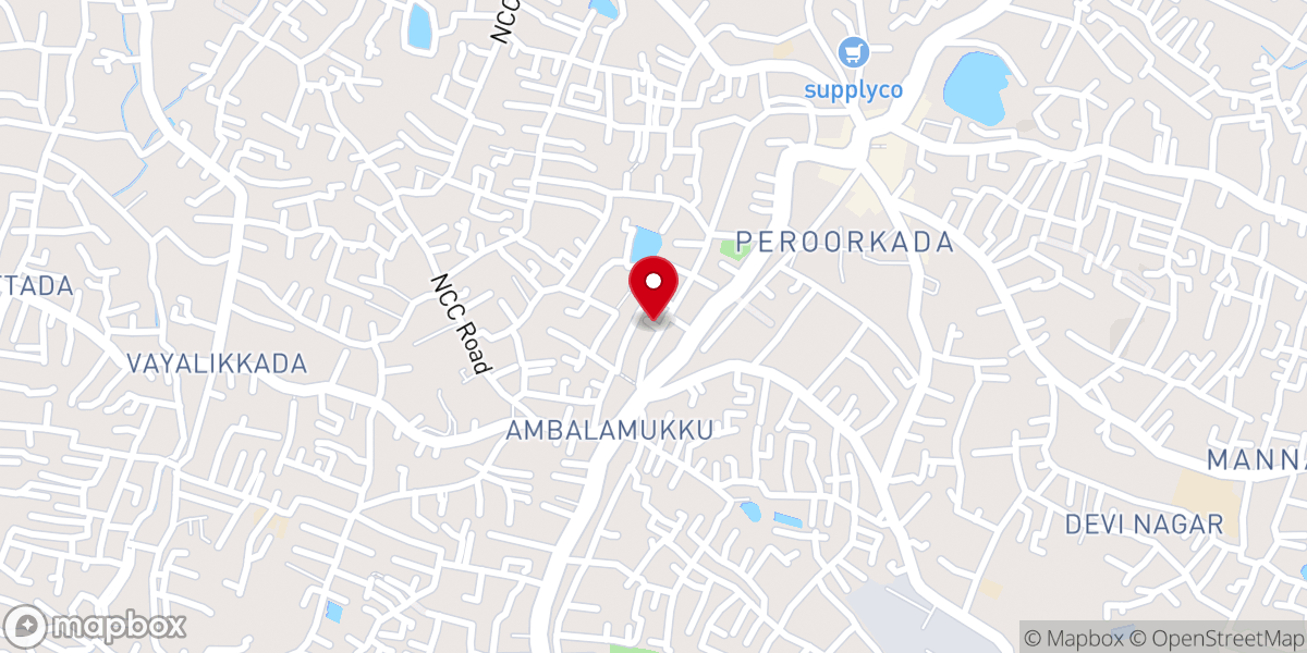 Map showing location of Thekkan Parumala St. Gregorios Orthodox Church