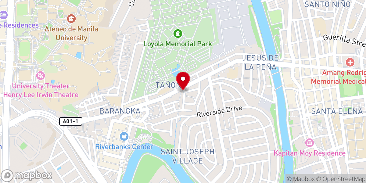 Map showing location of San Jose Manggagawa Chapel - Tañong