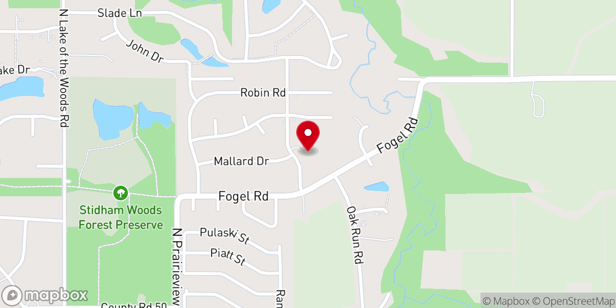 Map showing location of Garden Hills Baptist Church-Southern